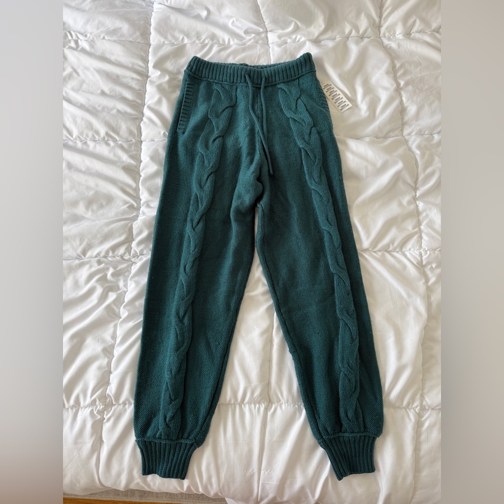 Urban Outfitters Cable Knit Pants NWT Size S
